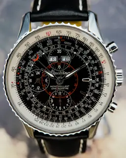 Breitling Breitling Montbrillant A21330 43mm Stainless steel Black