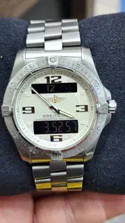 Breitling Breitling Aerospace E79362 42mm Titanium White