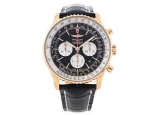 Breitling Breitling Navitimer RB0127 46mm 18k rose gold Black