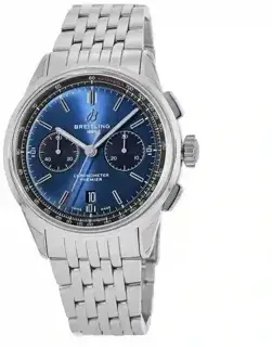 Breitling Breitling Premier AB0118221C1A1 42mm Stainless steel Blue