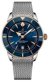 Breitling Breitling Superocean Heritage UB3112161C1A1 44mm Rose gold and Stainless steel Blue
