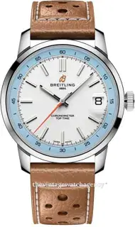 Breitling Breitling Top Time AB3113281A1X1 38mm Stainless steel Silver