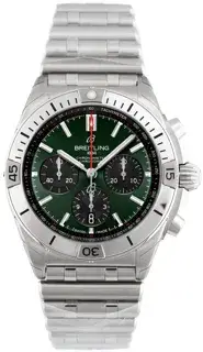 Breitling Breitling Chronomat AB0134 42mm Stainless steel Green