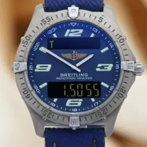 Breitling Breitling Aerospace E65362 42mm Titanium Blue