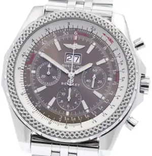 Breitling Breitling Bentley A44362 24mm Stainless steel Brown
