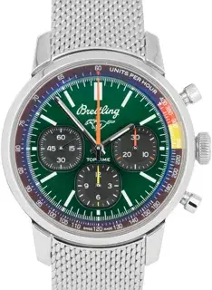 Breitling Breitling Top Time AB0176 41mm Stainless steel Green