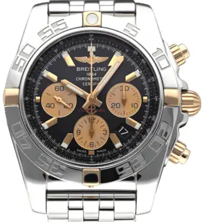 Breitling Breitling Chronomat IB0110 44mm Rose gold and Stainless steel