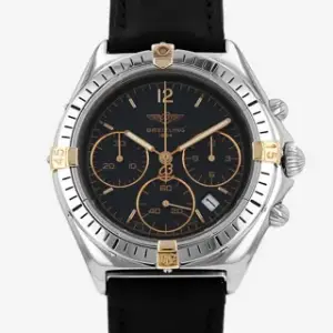 Breitling Breitling Chronomat B55045 36mm Stainless steel and Gold-plated Black