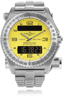 Breitling Breitling Emergency E56321 43mm Titanium Yellow