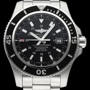 Breitling Breitling Superocean A17392 44mm Stainless steel Black