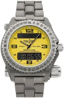 Breitling Breitling Emergency E7632110/I500 42mm Titanium Yellow