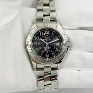 Breitling Breitling Colt GMT A32350 40.5mm Stainless steel Black