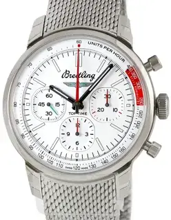Breitling Breitling Top Time AB01766A1A1A1 41mm Stainless steel White