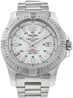 Breitling Breitling Colt A1738811.G791.173A 44mm Stainless steel Silver