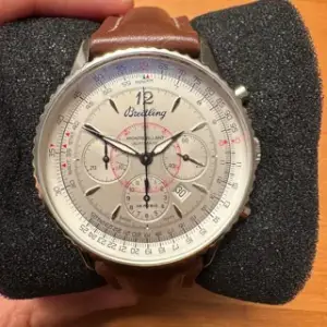 Breitling Breitling Montbrillant A41330 38mm Stainless steel Silver