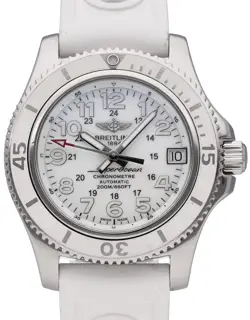 Breitling Breitling Superocean A17312D2/A775/230S 36mm Stainless steel White