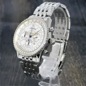 Breitling Breitling Montbrillant A41030 38mm Stainless steel Silver