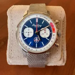 Breitling Breitling Top Time AB01763A1C1X1 41mm Stainless steel Blue