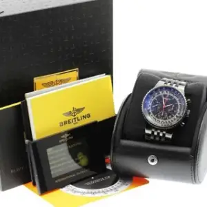 Breitling Breitling Montbrillant M23351 47mm Stainless steel Black