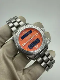 Breitling Breitling Emergency E76321 43mm Titanium Orange