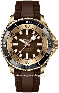 Breitling Breitling Superocean N17376201Q1S1 44mm Bronze Brown