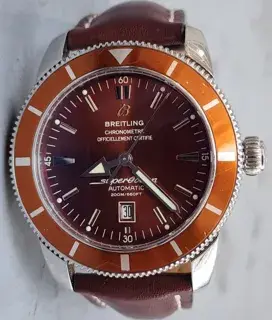 Breitling Breitling Superocean Heritage A17320 46mm Stainless steel Orange