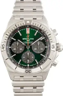 Breitling Breitling Chronomat AB0134101L1A1 42mm Stainless steel Green