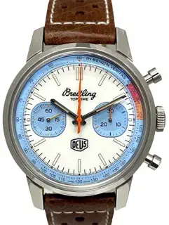 Breitling Breitling Top Time A233112A1A1X1 41mm Stainless steel White