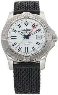 Breitling Breitling Avenger A32397 43mm Stainless steel White