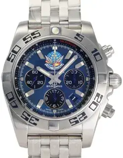 Breitling Breitling Chronomat A013CBIPS 44mm Stainless steel Black and Blue