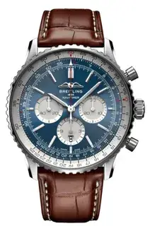 Breitling Breitling Navitimer AB0137211C1P1 46mm Stainless steel Blue