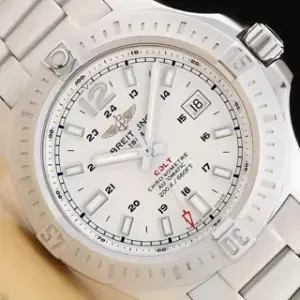 Breitling Breitling Colt A17388 44mm Stainless steel White