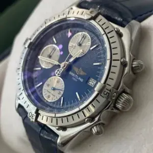 Breitling Breitling Chronomat A13047 39mm Stainless steel Blue