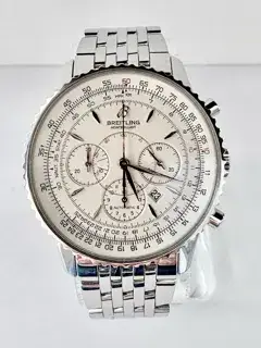 Breitling Breitling Montbrillant A41370 38mm Stainless steel Cream