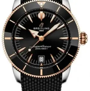 Breitling Breitling Superocean Heritage UB3111241B1S1 42mm Rose gold and Stainless steel Black