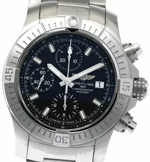 Breitling Breitling Avenger A13385 43mm Stainless steel Black