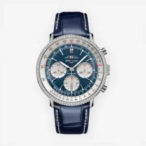 Breitling Breitling Navitimer 41mm Stainless steel Blue