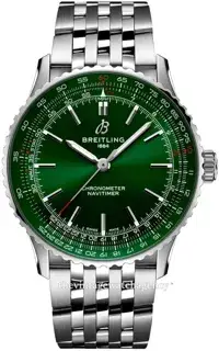 Breitling Breitling Navitimer A17329371L1A1 41mm Stainless steel Green