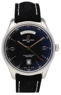 Breitling Breitling Premier A45340241B1X2 40mm Stainless steel Black
