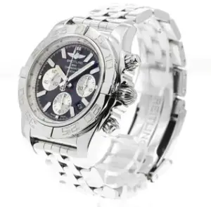 Breitling Breitling Chronomat AB0110 44mm Stainless steel Black and Silver