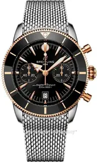 Breitling Breitling Superocean Heritage UB0156H11B1A1 42mm Rose gold and Stainless steel Black