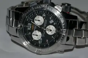 Breitling Breitling Emergency 45mm Stainless steel Black