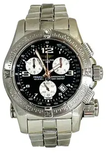 Breitling Breitling Emergency A73321 45mm Stainless steel Blue