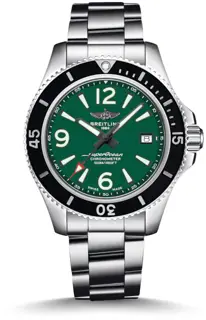 Breitling Breitling Superocean A173665A1L1A1CPO3 42mm Stainless steel Green