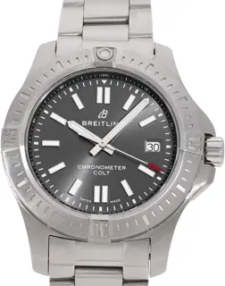 Breitling Breitling Colt A1731310.F584.190A 40mm Stainless steel Gray