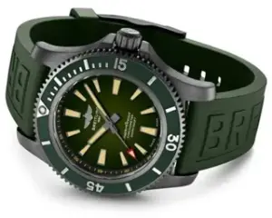 Breitling Breitling Superocean M173681A1L1S1 46mm Stainless steel Green