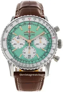 Breitling Breitling Navitimer AB0139211L1P1 41mm Stainless steel Green