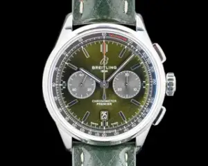 Breitling Breitling Premier AB0118A11L1X1 42mm Stainless steel Green