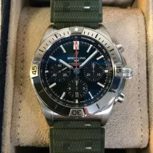 Breitling Breitling Chronomat AB0134101L2S1 42mm Stainless steel Green