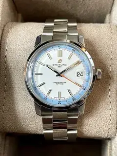 Breitling Breitling Top Time AB3113281A1A1 38mm Stainless steel White